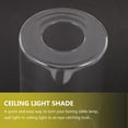 thumbnail image 3 of Shisuyan Clear Glass Lampshade Ceiling Light Shade Pendant Light Shade Lamp Cover, 3 of 8