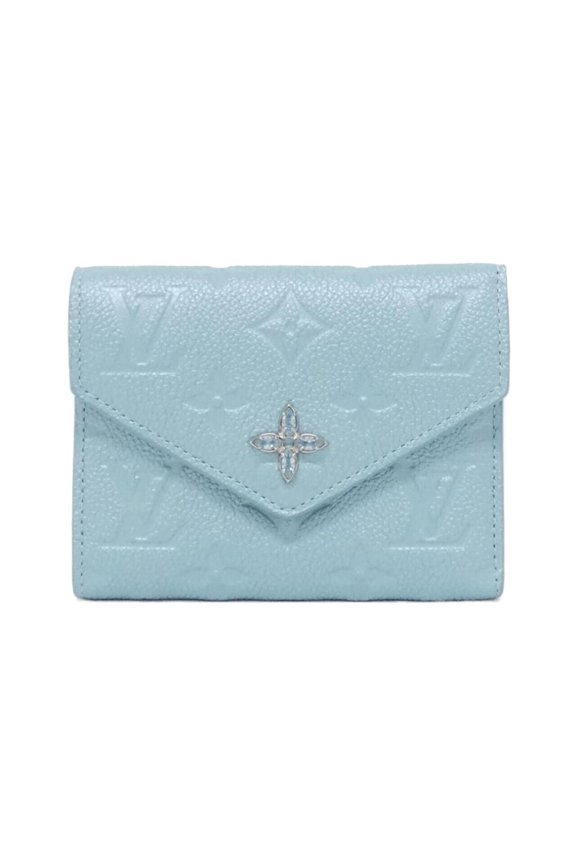 Pre-Owned Louis Vuitton Monogram Empreinte Portefeuille Victorine M12746 Wallet