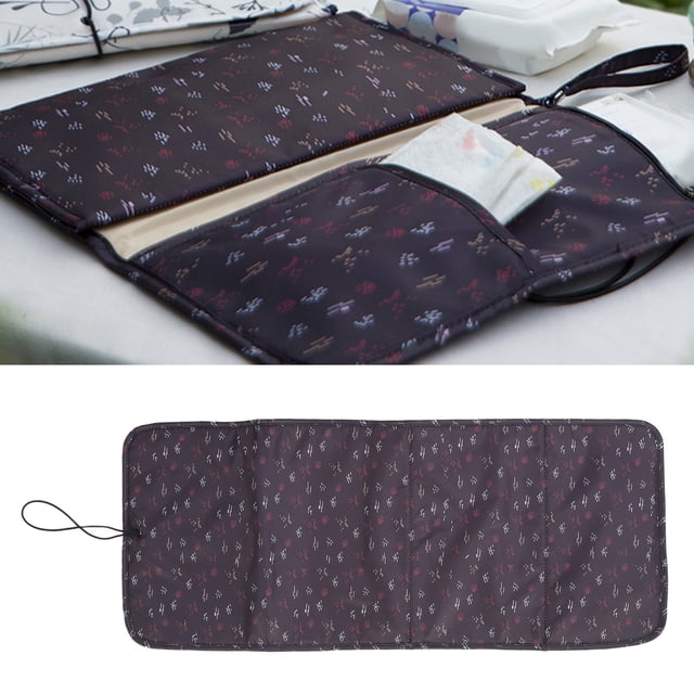 Cambiador De Pañales Plegable, Cambiador Portátil Para Bebé Impermeable Bien Organizado Para Uso Doméstico