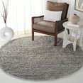 thumbnail image 2 of SAFAVIEH Casablanca Keane Solid Area Rug, Grey, 6' x 6' Round, 2 of 8