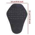 thumbnail image 2 of 1pc Motorcycle Removable Riding Back Protector Pads Black Armor Jacket Motorbike Protection Moto Racing Back Guard EVA, 2 of 4