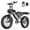 S9+phone stand+Bicycle bag, variant on ASKGO 48V 20Ah Electric Bike for Adults, 2200W Fat Tire Off-Road Ebike, 30MPH & 75 Miles, Cargo Ebike,NFC Unlock Electric Dirt Bike,UL2849