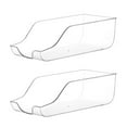 thumbnail image 1 of 2 Pcs Bacs Organisateurs de Réfrigérateur pour Canettes de Soda, Organiseur pour Réfrigérateur, Support de Boisson, Bac de Rangement et Distributeur pour Garde-Manger, Réfrigérateur, Congélateur, Armoires, Placard, Cuisine, 1 of 10