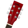 thumbnail image 5 of Ashthorpe Full-Size Dreadnought Acoustic Electric Guitar Package, Red, 5 of 7