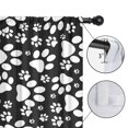 thumbnail image 4 of Blackout Kids Curtains,Black Paw Childrens Insulated Curtains Set Of 2,Bedroom Essentials,Toddler Room Decor 42"x54"(106x137cm), 4 of 4