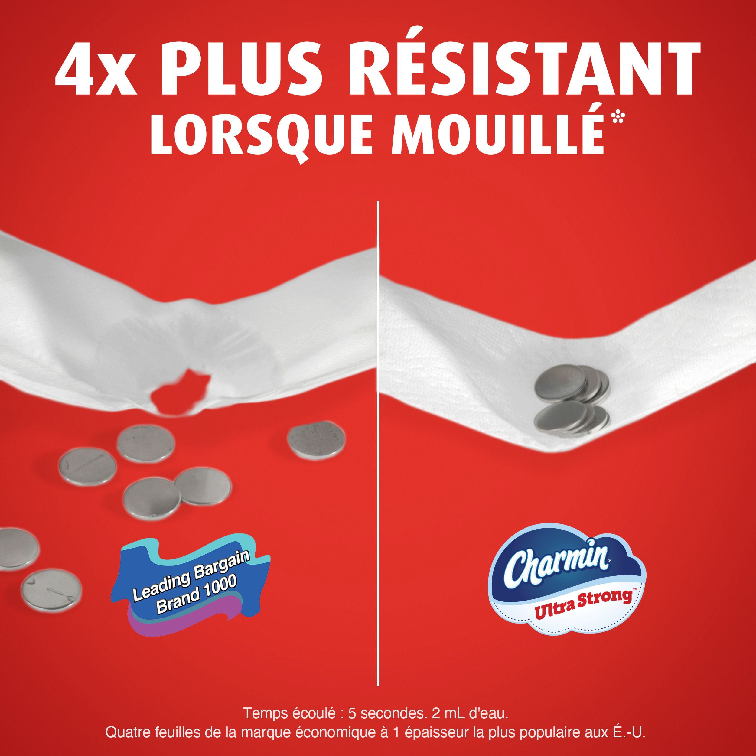 Charmin Toilet Paper Ultra Strong, 30 Triple Rolls = 90 Regular Rolls, 2-ply Bath Tissue, 30CT