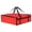 Red, variant on Insulated Pizza Delivery Bag, Large Capacity 20X20X6 Inch Thermal Transport Bag with Zipper Closure, Perfect for Food Delivery, Picnics And Catering Harlik