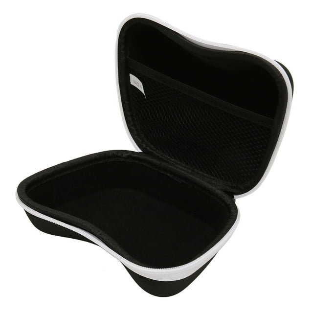 Game Control Travel Case, 2 Metal Zipper Hard Shell Controller Travel Case EVA For Data Cable