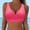 #Pink, variant on plus size swimsuit for women Women Lace Up Swimwear Tops Underwire Full Coverage Bikini Top Push Up Swim Crop Top Tie Back Bathing Suit Tops swim suits for women Yellow + M