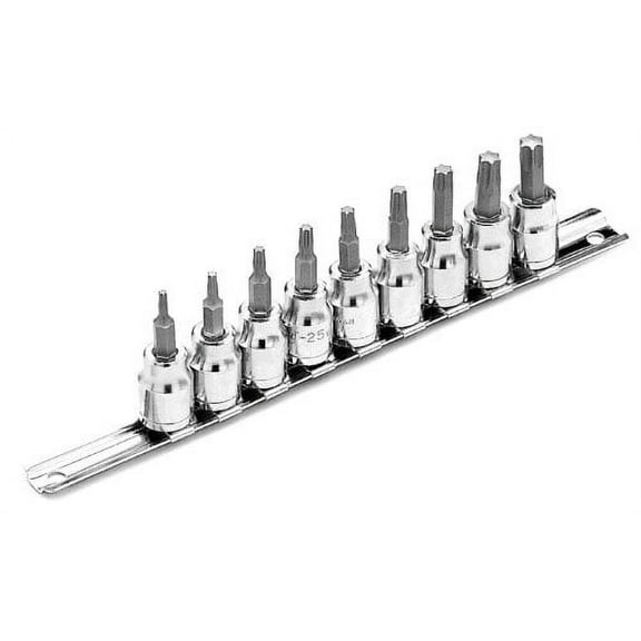 Performance Tool (W1178) 9-Piece Star Bit Socket Set