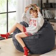 thumbnail image 2 of Sillón Puff Codi para Niños 90 cm con Espuma Viscoelástica Carbón, 2 of 7