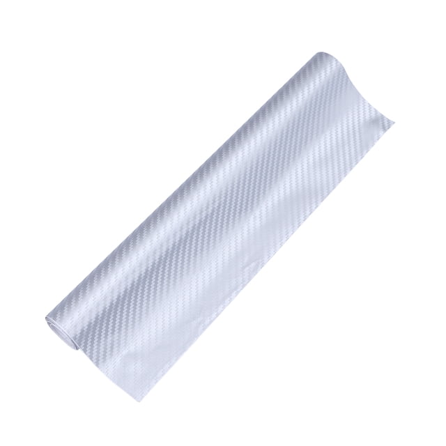 CRAFTHROU Automobile Interior Sticker Carbon Fiber Wrap PVC Waterproof for Vehicle Decor 1Pcs