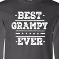 thumbnail image 4 of Inktastic Best Grampy Ever Grandpa Long Sleeve T-Shirt, 4 of 5
