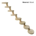 thumbnail image 5 of ievspot 1 Set Hamster Wooden Ladder, Small Pets Chewing Toys for Sugar Glider, Parrot Ferret Squirrel Hamster Rat to Play and Exercise, 5 of 8