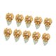 thumbnail image 1 of Ramillete de Flor Cristal Soledad 10pcs para Chicas Ojal Bricolaje Amarillo, 1 of 8
