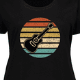 thumbnail image 4 of Inktastic Guitar Music Gift for Guitarist Musician Women's Plus Size T-Shirt, 4 of 5