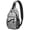 Symmetrical Pa, variant on Ethnic Artistic Sling Backpack Lightweight Shoulder Bag for Students, Travel & Outdoor Hiking Crossbody Design