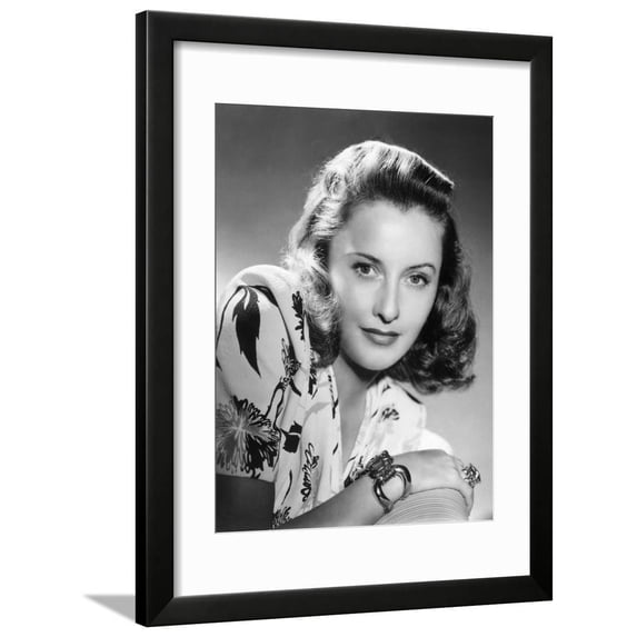 Barbara Stanwyck Framed Print Wall Art