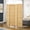 Natural, variant on NOBOLEA 4-Panel Woven Room Divider, 70.9" Tall Folding Privacy Screen with Arched Top, Freestanding Partition for Home, Bedroom, Office