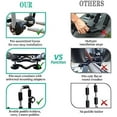 thumbnail image 5 of Kayak Roof Rack 4-in-1 Folding Adjustable Bilateral J-Shaped Roof Rack for Kayak/Surf/Ski Roof  Rack with 4 PCS Tie Down Straps On Rooftop Mount on Car SUV Truck Crossbar, 5 of 9