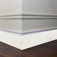 thumbnail image 2 of HOMEMAXS  Set of 4 Flexible Skirting Peel and Stick Baseboard Sealant Strip Strips, 2 of 8