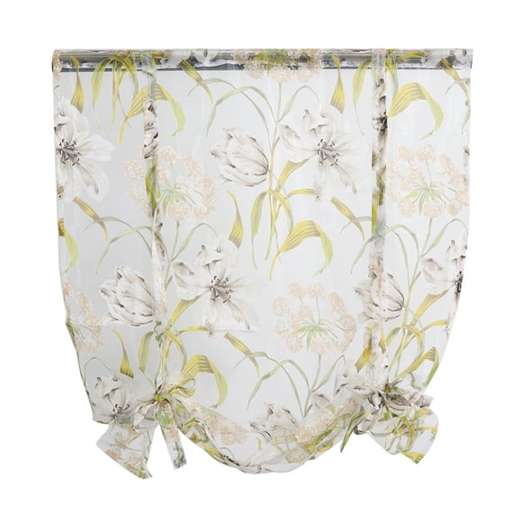 Niveles De Ventana De Encaje Cortinas De Media Cortina De Para , Oficina, Sala De , Salón De , El 100X140CM