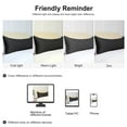 thumbnail image 2 of PiccoCasa 1 Pack Silky Satin Body Pillow Cases Zipper Closure, Queen Black, 2 of 7