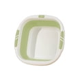 thumbnail image 2 of SSZMDLB Collapsible Wash Basin, Folding Portable Dish Pan, Plastic Kitchen Sink Tub for Camping, Barbecue, Laundry and Foot Bath, Collapsible Storage Bucket, 2 of 6
