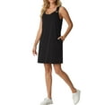 thumbnail image 2 of Cueply Summer Dresses for Women Beach Sundresses Swimsuit Coverup Mini Dress with Pockets, 2 of 7
