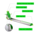 thumbnail image 1 of Cortador de sandía en forma de molino de viento, herramientas de fruta de acero inoxidable YIDADA, herramienta de corte rápido, utensilios de cocina con pala para melón, 1 of 5