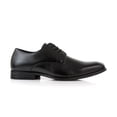 thumbnail image 2 of Ferro Aldo Alvin MFA19696 Men's Plain Square-Toe Derby Dress Shoes, in Black, Men's Size 6.5, 2 of 7