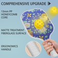 thumbnail image 2 of Pickleball Paddles Set Of 2, Fiberglass Surface, Daisy Floral Print, 4 Balls & Bag, 2 of 5