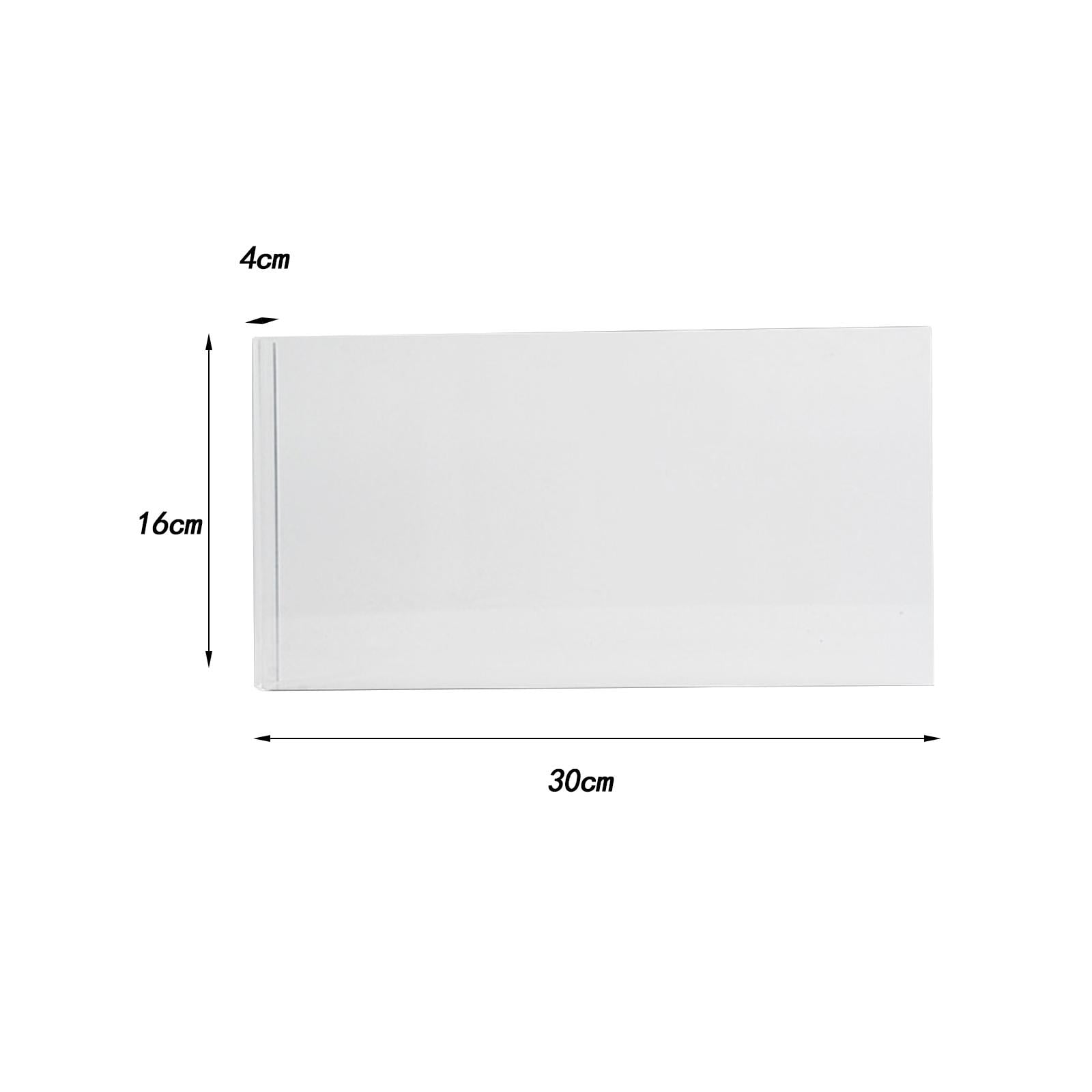 perfeclan Acrylic Baffle Flip Model Baffle Pottery Tool, Lightweight Professionals Handicraft Projects Acrylic Plate Plaster Model Tool M Quantity 1