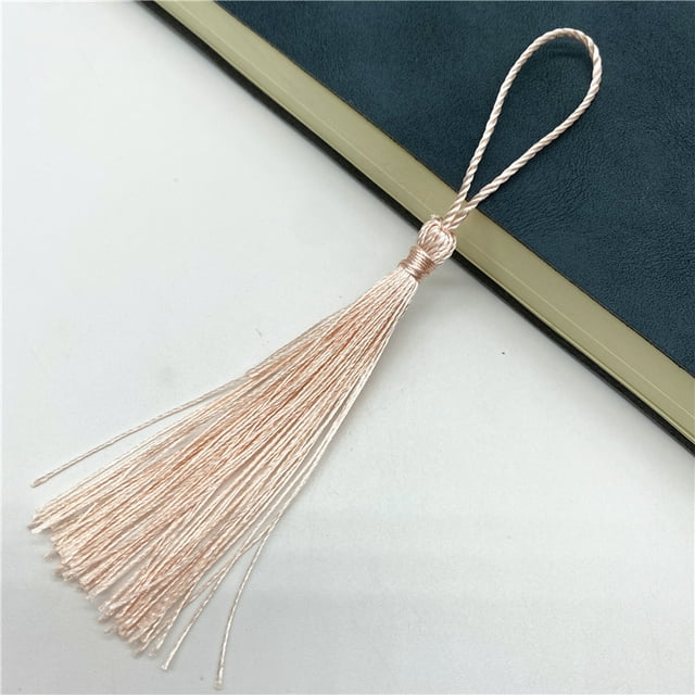 10pcs 14cm Polyester Fringe Tassel Sewing Curtains Accessories DIY Keychain Cellphone Straps Pendant Tassels For jewelry Making