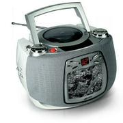 GPX Boombox w/ Black and White TV / CD Player, TVP75