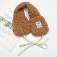 thumbnail image 3 of D-GROEE Winter Earmuffs Cartoon Bear Pattern Warm Earmuffs for Women Girls Foldable Lace-up Soft Furry Ear Covers Foldable Earmuffs, 3 of 8