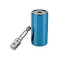 thumbnail image 1 of Alloy Steel 3-Piece Multi-Functional Ratchet Socket Set with 3/8-inch Extension Bar, 7-19mm Size Range, Portable Storage Bag, Bulk Wholesale Option – Available in Blue, Gold, Silver, Purple, Red for, 1 of 6