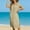 Khaki#04, variant on Summer Dresses for Women Plus Size Lapel Cotton Linen Button Short Sleeve Shirt Dress Casual Solid Oversized V Neck Loose Beach Vacation Sundress Midi Dresses
