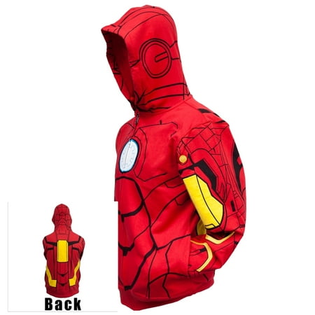 Iron Man - My Iron Suit Costume Zip Hoodie