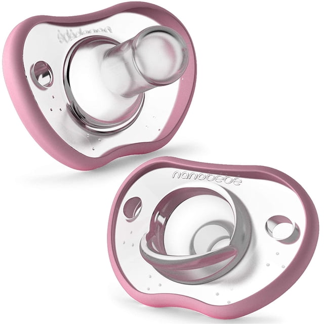Nanobebe Baby Pacifiers 0-3 Meses - Ortodoncia, Curvas Comod NANOB?B? NANOB?B?