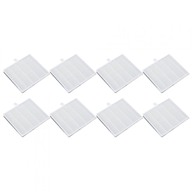 eecoo Piezas de Repuesto para Filtros de Aspiradora para Ilife V8S Robot MO E2Q7,8pcs Kit de Filtro de Carbón Activado Accesorios, Buena Estabilidad y Durabilidad EOTVIA No