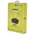 onn. Indoor EasyAdjust HDTV Antenna with VHF Dipoles and 20 Mile