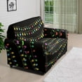 thumbnail image 3 of XYZCANDO Christmas Lights Sofa Cover 1 Piece Armchair slipcover Washable Club Chair slipcover for 1 Cushion Stretch Furniture Protection Soft Chair Cover, 3 of 6