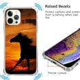thumbnail image 4 of Black Horse Case Compatible with iPhone 11 Pro Max,Unique Art Design TPU Bumper Cover Case, 4 of 6
