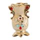 thumbnail image 3 of Jarrón de centro de mesa para decoración del hogar con patrón dorado, jarrón decorativo coleccionable A, 3 of 9