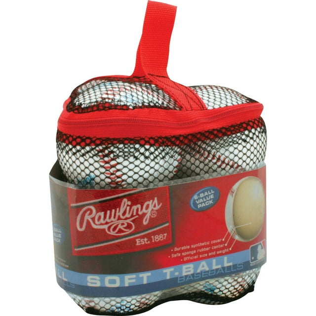 T-ball de Rawlings. Sac de 6