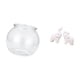 thumbnail image 5 of Adorno Redondo Transparente Para Pecera Pequeña, Cuenco Para Acuario, Jarrón, Decoración De Mesa, Estatuas De Animales, Figuras Para Oficina, Hogar, Entrada, Dormitorio, Plantas., 5 of 8