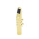 thumbnail image 1 of Boquilla de metal para saxofón alto 7C con almohadillas para boquilla, 1 of 14