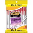 thumbnail image 1 of wqlpp-Bic Cristal Xtra-Smooth - 10 + 2 Free - Red, 1 of 4