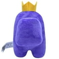 thumbnail image 3 of Among Us 6" Plush - Purple with Crown, 3 of 4